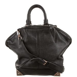 ALEXANDER WANG • EMILE TOTE BAG • BLACK/ROSE GOLD